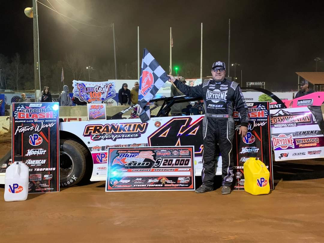RacinBoys News - Madden scores his ninth Blue/Gray 100 victory