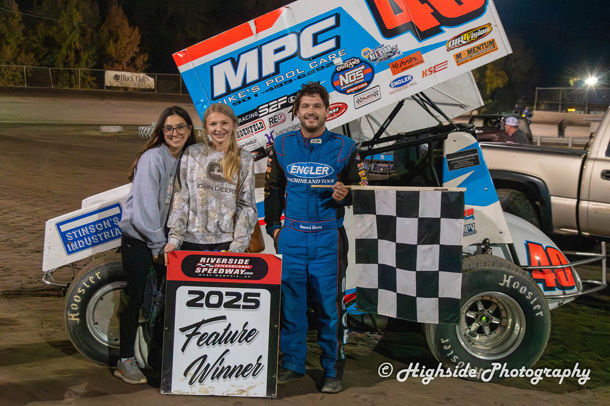 RacinBoys News - Howard Moore triumphs at Riverside
