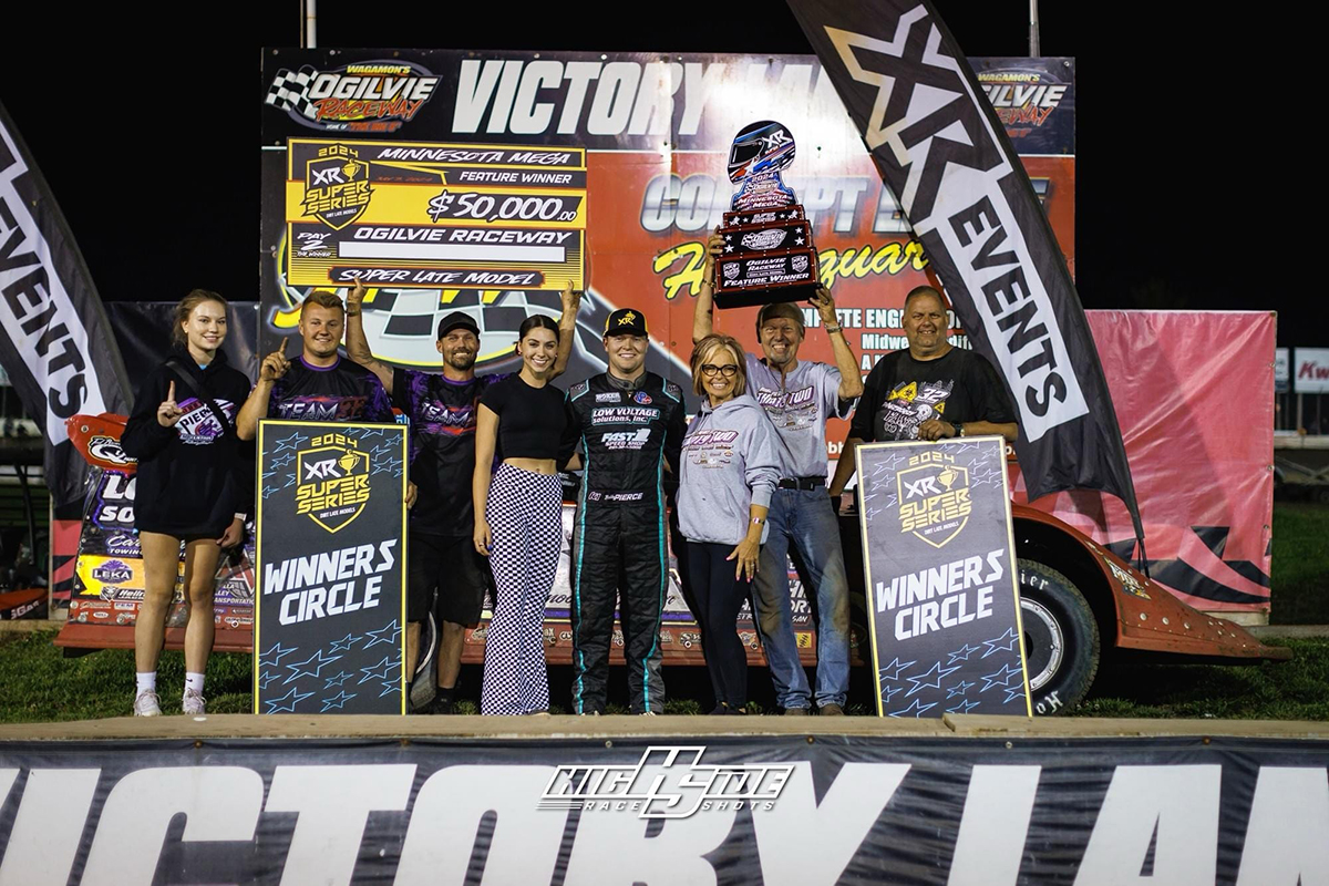 RacinBoys News - Pierce pockets $50,000 at Ogilvie