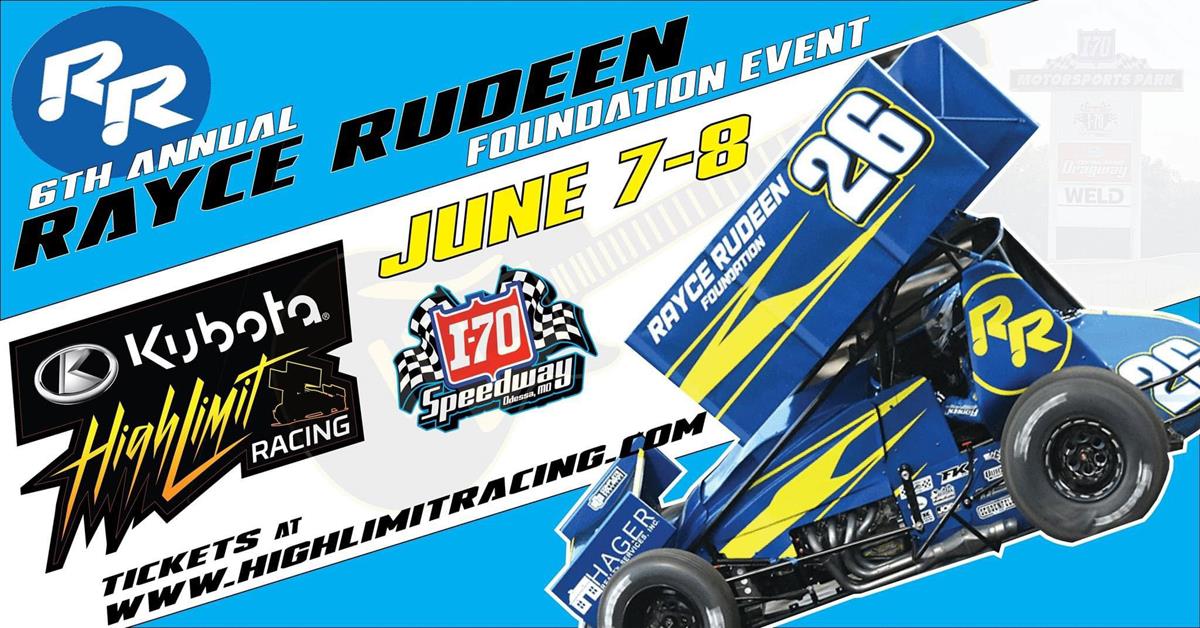 RacinBoys News - I-70 Speedway set for Rayce Rudeen Foundation event