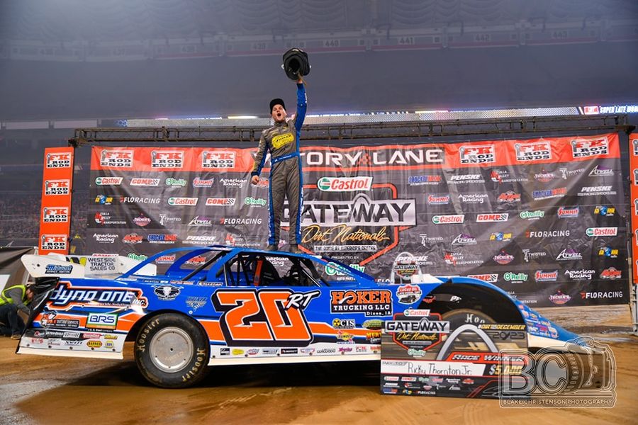 RacinBoys News - Thornton Jr scores Friday night prelim win at the Dome